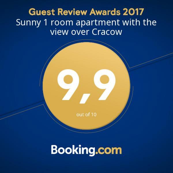 Sunny 1 Room Apartment With The View Over Cracow Krasków Eksteriør bilde