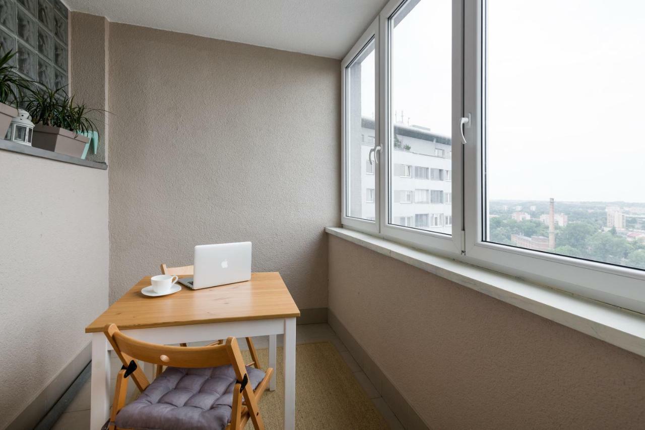 Sunny 1 Room Apartment With The View Over Cracow Krasków Eksteriør bilde